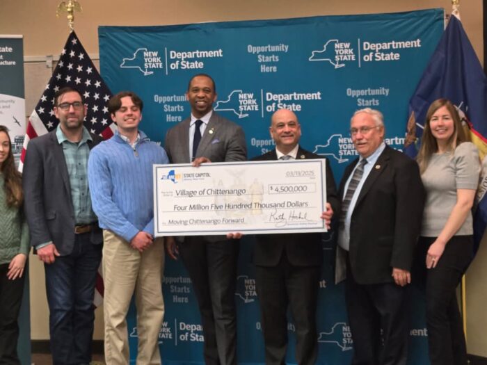 Chittenango N.Y. Awarded $4.5 Million NY Forward Grant for Downtown Revitalization.